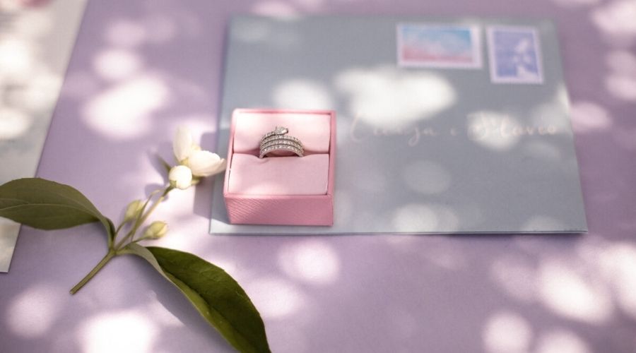 Matrimonio glam fairytale anello