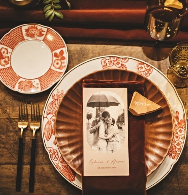 autumn vibes tavola ricevimento