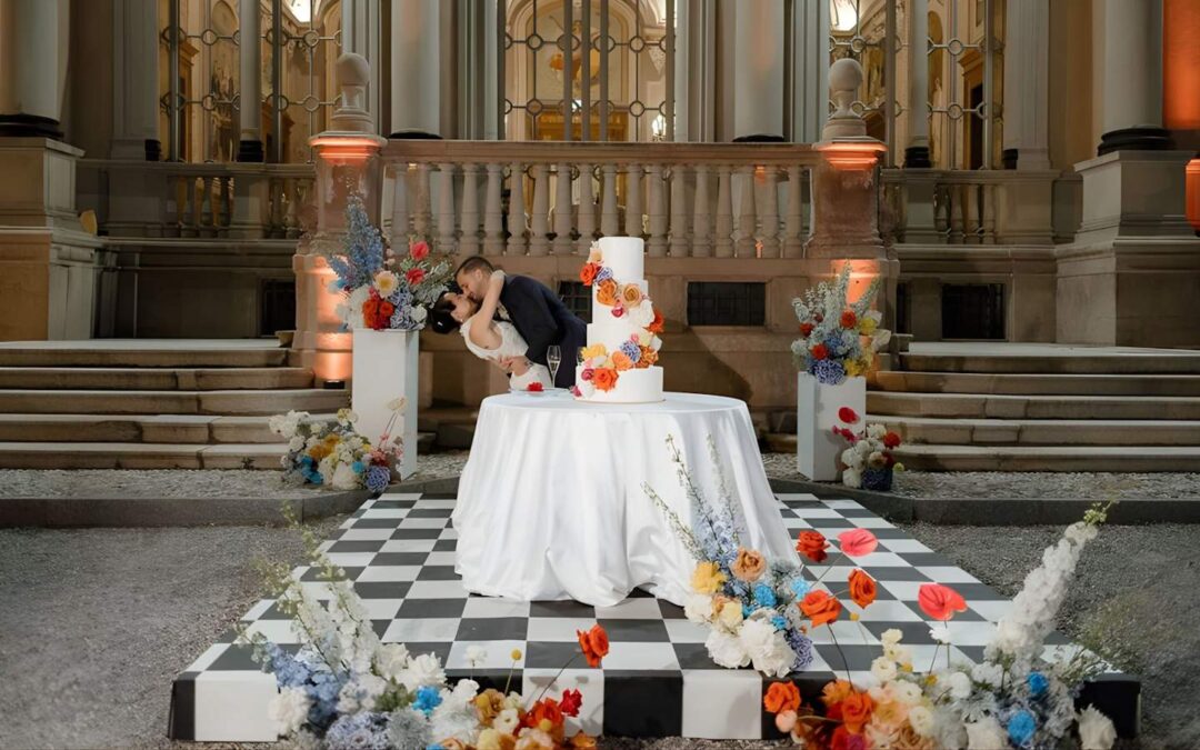 Matrimonio elegante e internazionale alle Ville Ponti (Varese)